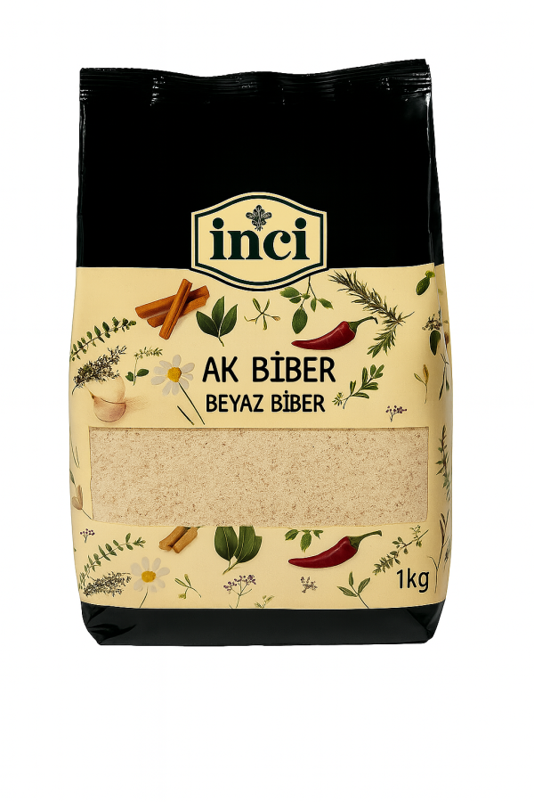 İNCİ BAHARAT – BEYAZ BİBER 1 KG